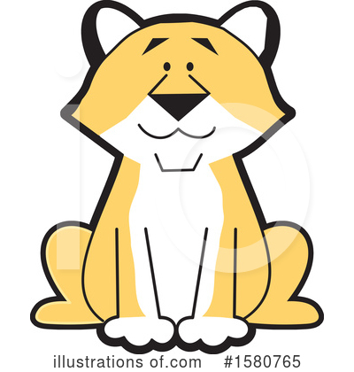 Wild Cat Clipart #1580765 by Johnny Sajem