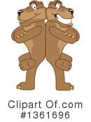 Cougar School Mascot Clipart #1361696 by Mascot Junction