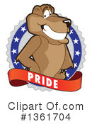 Cougar School Mascot Clipart #1361704 by Mascot Junction