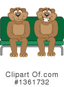Cougar School Mascot Clipart #1361732 by Mascot Junction