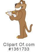 Cougar School Mascot Clipart #1361733 by Mascot Junction