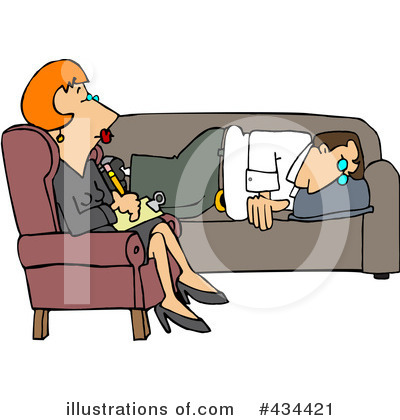 Royalty-Free (RF) Counselor Clipart Illustration by djart - Stock Sample #434421