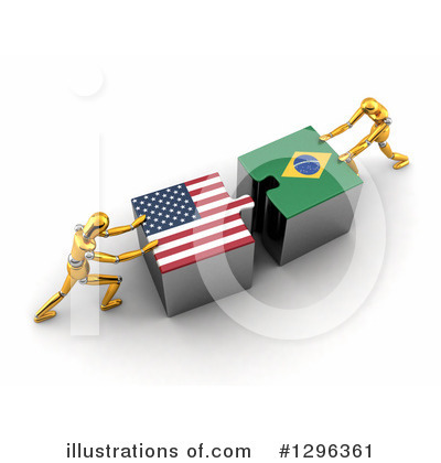 American Flag Clipart #1296361 by stockillustrations
