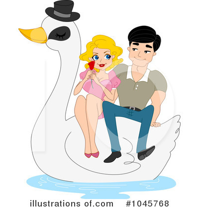 Royalty-Free (RF) Couple Clipart Illustration by BNP Design Studio - Stock Sample #1045768