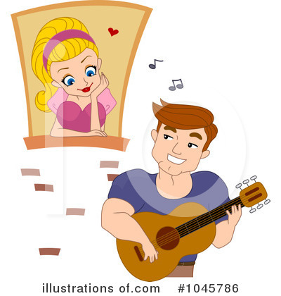 Royalty-Free (RF) Couple Clipart Illustration by BNP Design Studio - Stock Sample #1045786