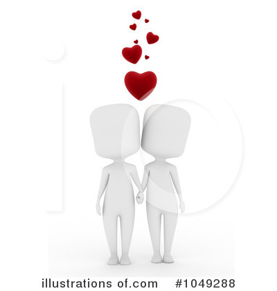 Royalty-Free (RF) Couple Clipart Illustration by BNP Design Studio - Stock Sample #1049288