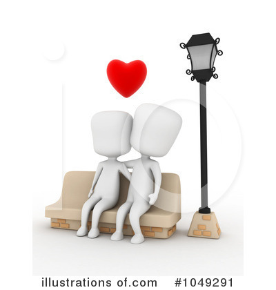 Royalty-Free (RF) Couple Clipart Illustration by BNP Design Studio - Stock Sample #1049291