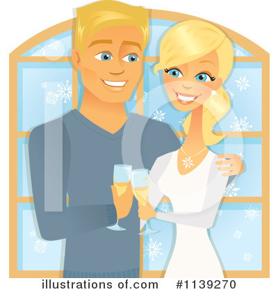 Champagne Clipart #1139270 by Amanda Kate