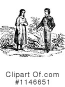 Couple Clipart #1146651 by Prawny Vintage