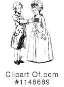 Couple Clipart #1146689 by Prawny Vintage