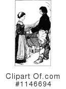 Couple Clipart #1146694 by Prawny Vintage
