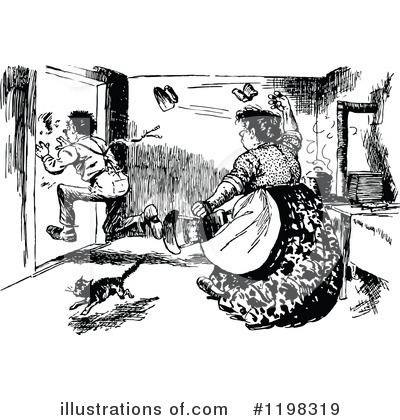 Royalty-Free (RF) Couple Clipart Illustration by Prawny Vintage - Stock Sample #1198319