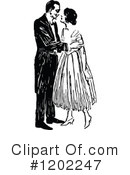 Couple Clipart #1202247 by Prawny Vintage