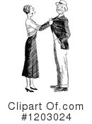 Couple Clipart #1203024 by Prawny Vintage