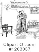 Couple Clipart #1203037 by Prawny Vintage