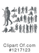 Couple Clipart #1217123 by AtStockIllustration