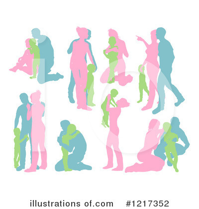 Royalty-Free (RF) Couple Clipart Illustration by AtStockIllustration - Stock Sample #1217352