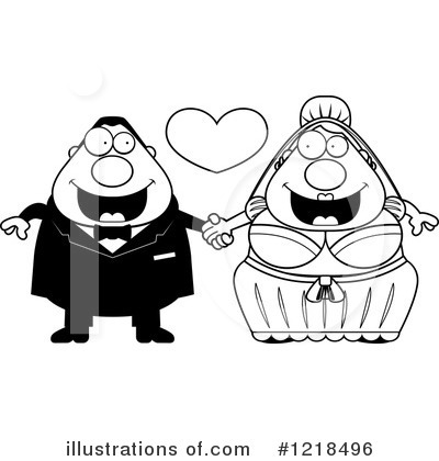 Royalty-Free (RF) Couple Clipart Illustration by Cory Thoman - Stock Sample #1218496