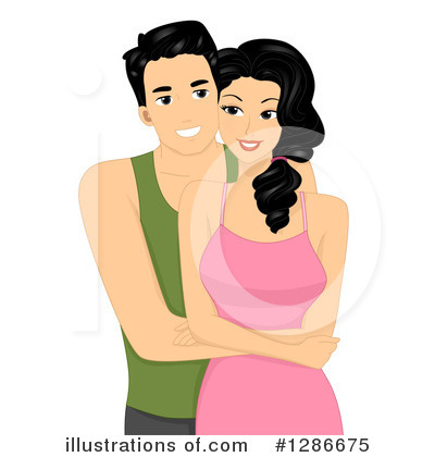 Royalty-Free (RF) Couple Clipart Illustration by BNP Design Studio - Stock Sample #1286675