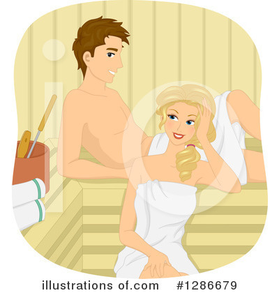 Royalty-Free (RF) Couple Clipart Illustration by BNP Design Studio - Stock Sample #1286679