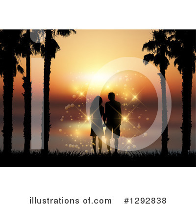 Royalty-Free (RF) Couple Clipart Illustration by KJ Pargeter - Stock Sample #1292838