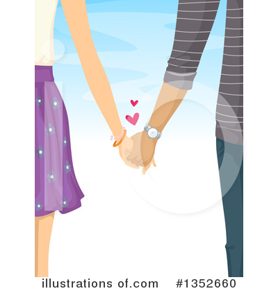 Courting Clipart #1352660 by BNP Design Studio