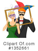 Couple Clipart #1352661 by BNP Design Studio