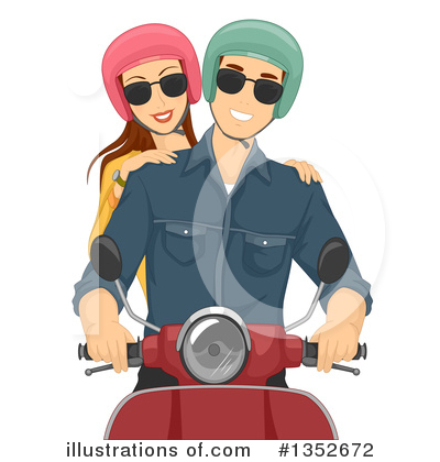 Motorcycle Clipart #1352672 by BNP Design Studio
