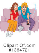 Couple Clipart #1364721 by Clip Art Mascots