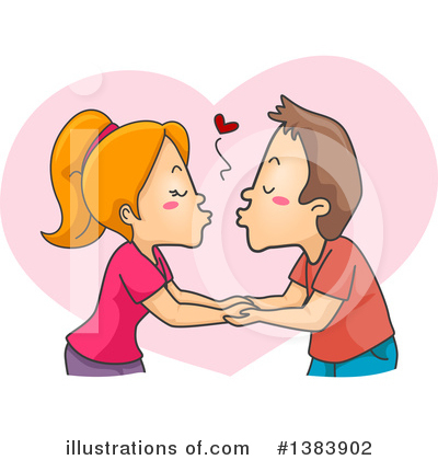 Royalty-Free (RF) Couple Clipart Illustration by BNP Design Studio - Stock Sample #1383902