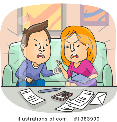 Royalty-Free (RF) Couple Clipart Illustration by BNP Design Studio - Stock Sample #1383909
