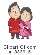 Couple Clipart #1383915 by BNP Design Studio