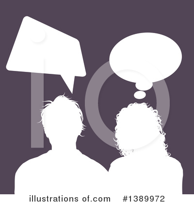 Royalty-Free (RF) Couple Clipart Illustration by KJ Pargeter - Stock Sample #1389972