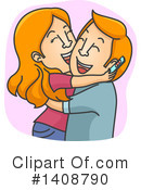 Couple Clipart #1408790 by BNP Design Studio