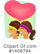 Couple Clipart #1408794 by BNP Design Studio