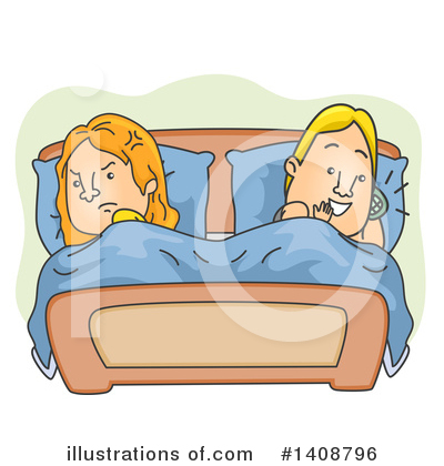 Royalty-Free (RF) Couple Clipart Illustration by BNP Design Studio - Stock Sample #1408796
