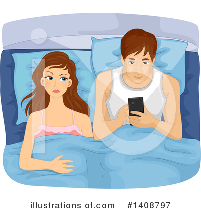 Royalty-Free (RF) Couple Clipart Illustration by BNP Design Studio - Stock Sample #1408797