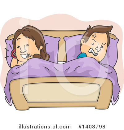 Royalty-Free (RF) Couple Clipart Illustration by BNP Design Studio - Stock Sample #1408798