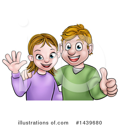 Royalty-Free (RF) Couple Clipart Illustration by AtStockIllustration - Stock Sample #1439680