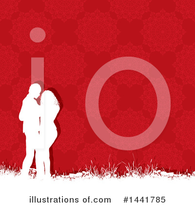 Royalty-Free (RF) Couple Clipart Illustration by KJ Pargeter - Stock Sample #1441785