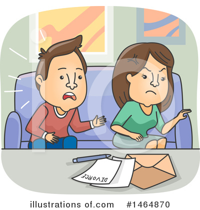 Royalty-Free (RF) Couple Clipart Illustration by BNP Design Studio - Stock Sample #1464870