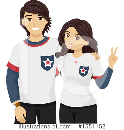 Royalty-Free (RF) Couple Clipart Illustration by BNP Design Studio - Stock Sample #1551152