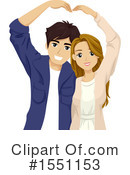 Couple Clipart #1551153 by BNP Design Studio