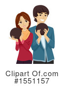 Couple Clipart #1551157 by BNP Design Studio