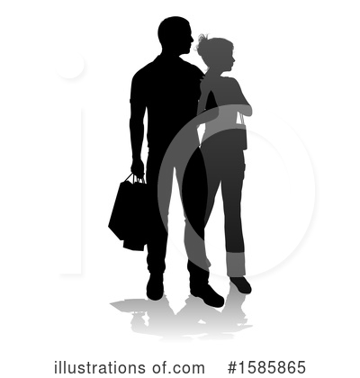 Royalty-Free (RF) Couple Clipart Illustration by AtStockIllustration - Stock Sample #1585865