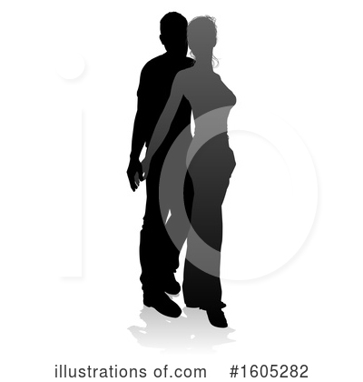 Royalty-Free (RF) Couple Clipart Illustration by AtStockIllustration - Stock Sample #1605282