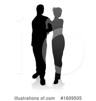 Royalty-Free (RF) Couple Clipart Illustration by AtStockIllustration - Stock Sample #1609505