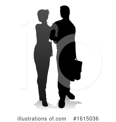 Royalty-Free (RF) Couple Clipart Illustration by AtStockIllustration - Stock Sample #1615036