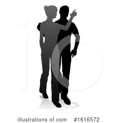 Royalty-Free (RF) Couple Clipart Illustration by AtStockIllustration - Stock Sample #1616572