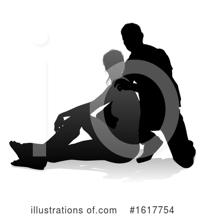 Royalty-Free (RF) Couple Clipart Illustration by AtStockIllustration - Stock Sample #1617754